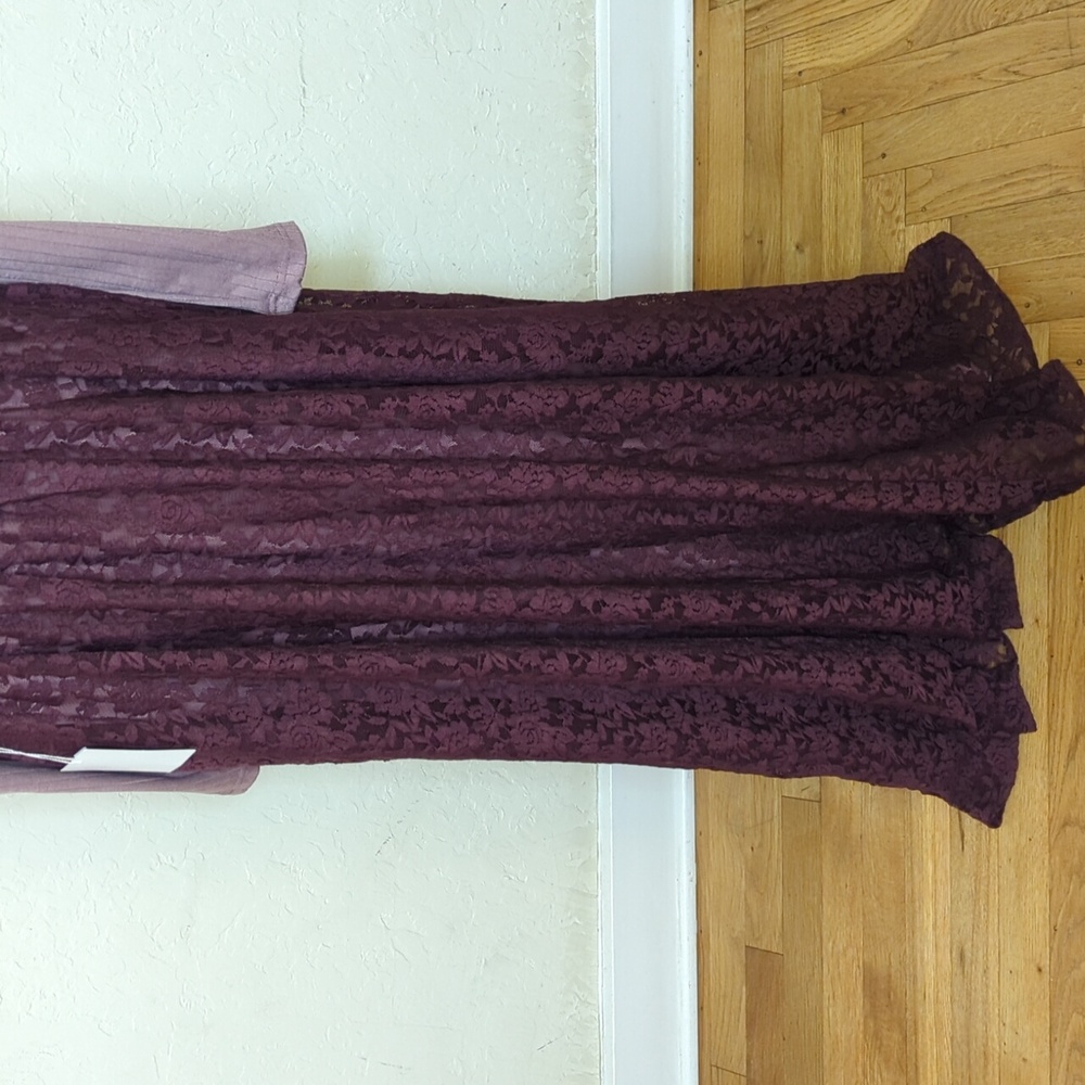 JOYFOLIE Mia Joy Bijourn Maxi Dress With Pockets In Dusty Orchid Size Medium - Picture 7 of 12